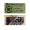 Hologram VOID Security Labels "Check Seal with Logo" on Roll