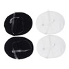 NOLITOY Underarm Pad Set 2 Pairs of Reusable Armpit Pads