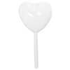 SHUATI 50Pcs 4ml Transparent Liquid Dropper, Heart Shape Plastic Squeeze
