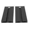 2Pcs Black Red Wine Glass Holder Self Adhesive Plastic Wine
