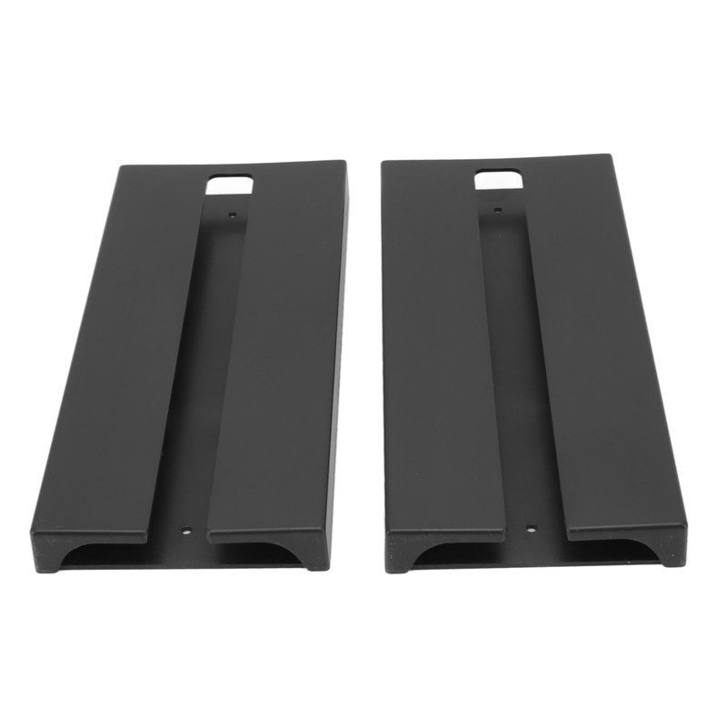 2Pcs Black Red Wine Glass Holder Self Adhesive Plastic Wine