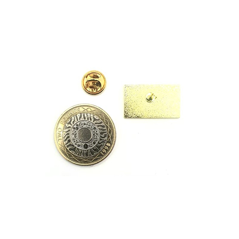 They/Them Black Pronouns Metal Pin Badge