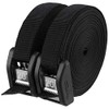 NRS 20' Buckle Bumper Strap Pair Stealth Black