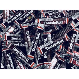 Tootsie Roll .5 oz Snack Bar Fun Size Individually Wrapped Bulk Classic Chewy Candy (5 Pound)