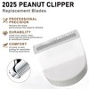 2 Pack Professional Peanut Replacement Blades with 4 Professional Clipper