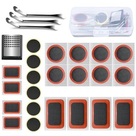 profiwoab bicycle puncture kit, puncture repair kit, Practical Bicycle Set, Tyre Kit and Tyre Kit, Bicycle Repair Kit for Emergencies