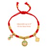 CINSKYING Fengshui String Braided Bracelet with Lucky Charms (W1)