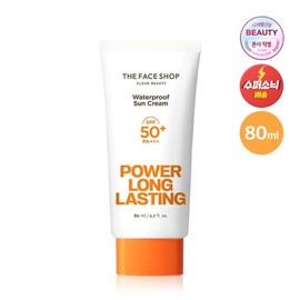 The Face Shop 파워 롱래스팅 선 크림 80ml Power Long-Lasting Sun Cream 80ml