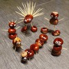 Chestnut Drill Set, Chestnut Craft Set Children, Autumn Chestnut Man