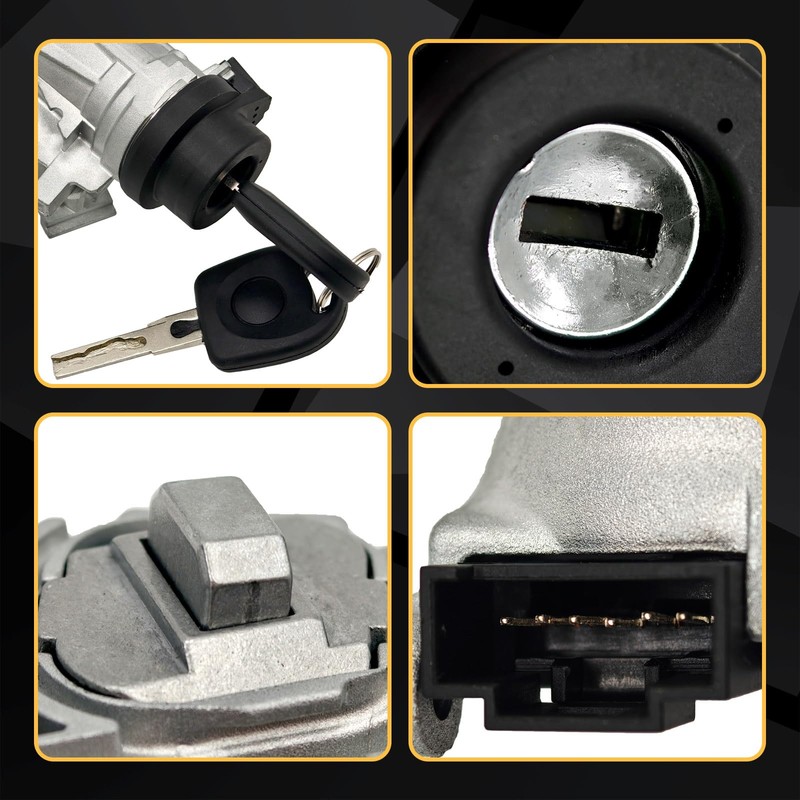 Ignition Switch Lock Cylinder Assembly with Intelligent Key Shell Compatible