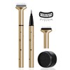 GEUUFEA Lower Eyelash Stamp & Eyeliner, 2 In 1 Lower