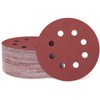 HARFINGTON 50 Pcs 5 Inch Sanding Disc 8 Hole 600