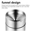 WANGCL Stainless Steel Car Ashtray with Lid, Car Ashtray, Odourproof,