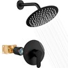 Heyalan Shower Faucet Set with Valve, Bathroom Shower System, Wall