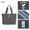 SNOOPY 0401 Tote Bag, Carry-on Bag, Foldable, Lightweight, Large Capacity,