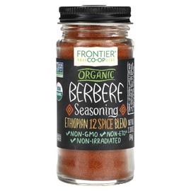 Frontier Berbere Seasoning Organic 2.3 Oz Aromatic Spice Blend For Cooking