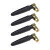 VGOL 4Pcs 2.4Ghz WiFi Bluetooth Antenna RP SMA Male Dual-Band