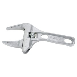 Sscon 1Pc Adjustable Wrench 6-68mm Plumbing Wrench Spanner Wrench for Bathroom Kitchen,Silver