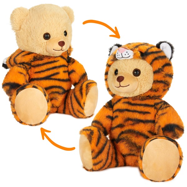 BRUBIES Teddy Tiger - 25 cm Teddy Bear in Tiger