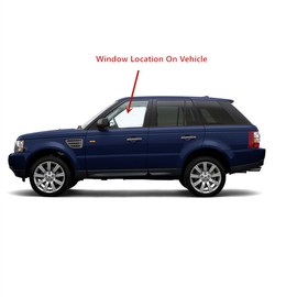 Driver Left Side Front Door Window Door Glass Compatible with Land Rover Range Rover Sport 2006-2013 Models
