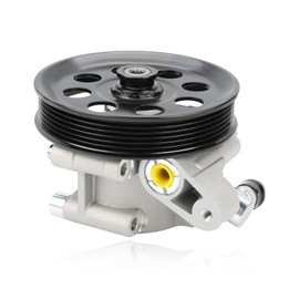 WMPHE Power Steering Pump with Pulley Compatible with Ford F150 Lobo 6.2L V8 2011 2012 2013 2014, Replacement for BL3Z3A696A, BL3V3A696AA