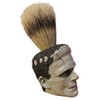 Custom Frankenstein Monster Badger Hair Shave Brush