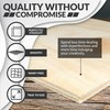 Basswood Sheets for Crafts 1/8 inch, 3mm Plywood Sheets for
