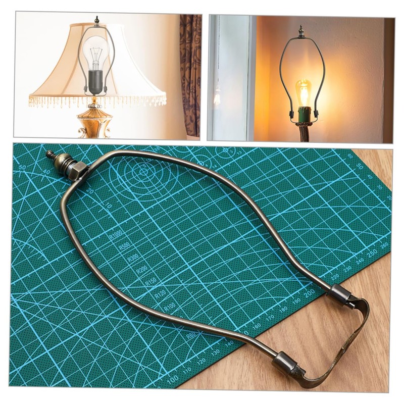 DOITOOL 2pcs Lamp Shade Harp Holders for Table Floor Lamps