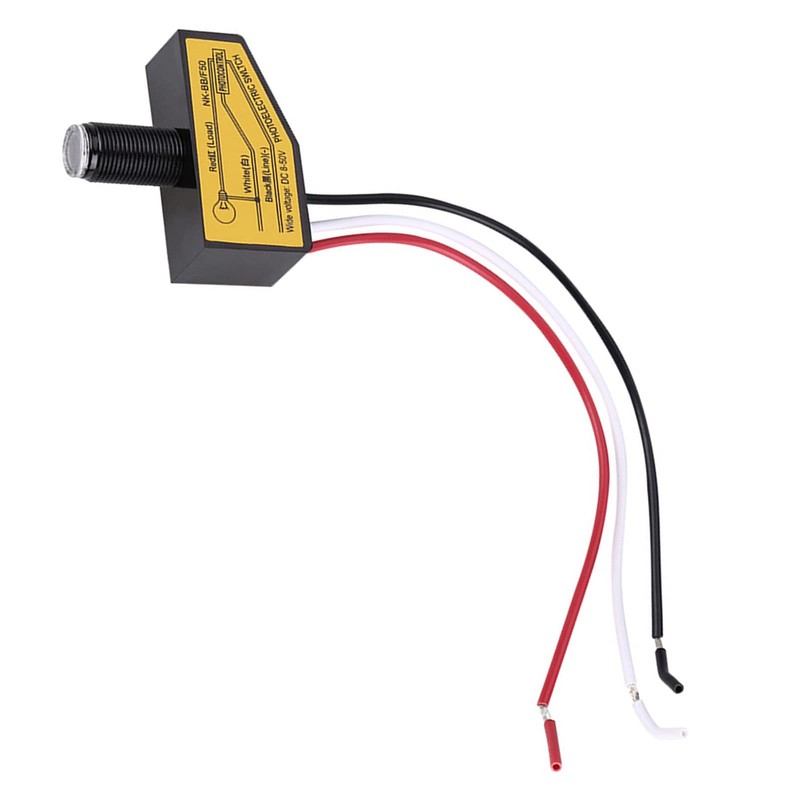 DC Photocell Light Sensor 12V to 48V Mini Dusk to