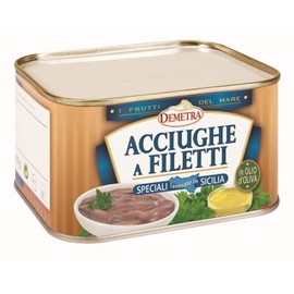 Anchovy fillets 740 gr. - Demetra