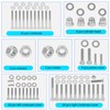 BIGLKNM 86pcs Engine Bolt Fit for CB100 CL100 CB125 CL125
