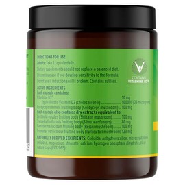 Vital Vegan Vitamin D Vegecaps 60 Capsules