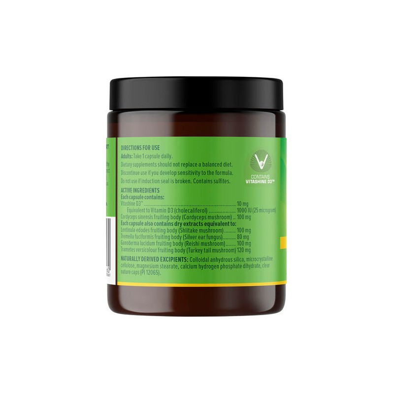 Vital Vegan Vitamin D Vegecaps 60 Capsules