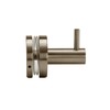 FHC PRH1BBRZ Peg Robe/Towel Hook for 3/8" and 1/2" Glass