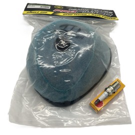 2011-2016 KX250F Service Kit – Pro Air Filter AFR-3002-00 + CPR8EB-9 Spark Plug | Pre-Oiled Foam Filter & Spark Plug for Routine Maintenance