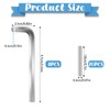 Spring Hinge Tension Pin Replacement Kit, Includes 20 Stainless Steel