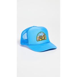 Freya Women's Not All Who Wander Trucker Hat, Azure, Blue, One Size