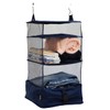 Hanging Compression Travel Pouch Navy Hanging Storage Travel Pouch Compression