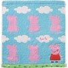Marushin 5755000900 Peppa Pig Hand Towel, 13.4 x 14.2 inches (34 x 36 cm), Peppa and Blue Sky, 100% Cotton