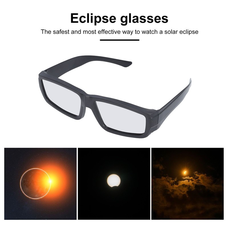 5 Pcs Solar Eclipse Glasses Lightweight Comfortable Portable Sun Viewing