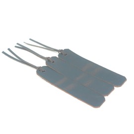 JJNUSA 3Pcs Leather Bookmark, Gift for Him, Christmas, Husband, Anniversary, Girlfriend, Valentines Day, Wife Bookmark, Gift for Reader Dark Brown