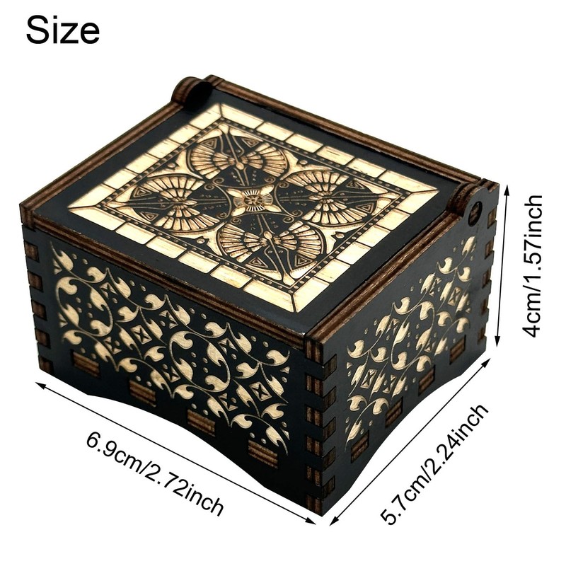 You are My Sunshine Wooden Wind Up Music Box for