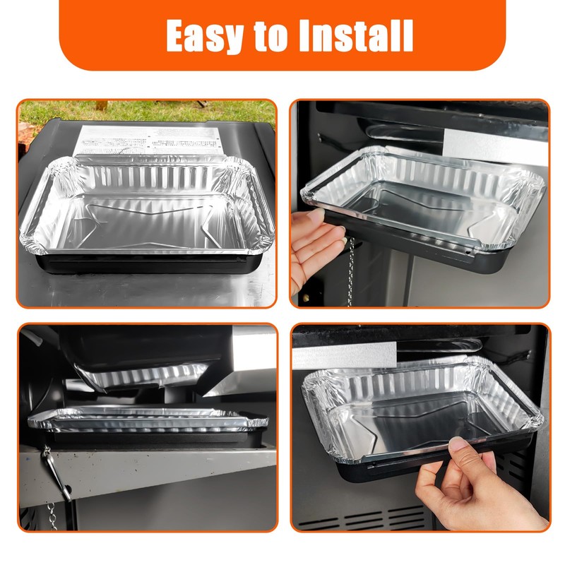 for Weber Drip Pan Replacement 93305 Catch Pan for Weber