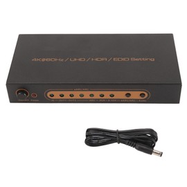 HD Multimedia Interface Sound Extractor 4K 60Hz HDR HD Multimedia Interface EARC ARC Sound Extractor Converter 100‑240V UK Plug