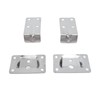 Removable Stainless Steel Caravan 1 Pair Desktop Removable Table Bracket