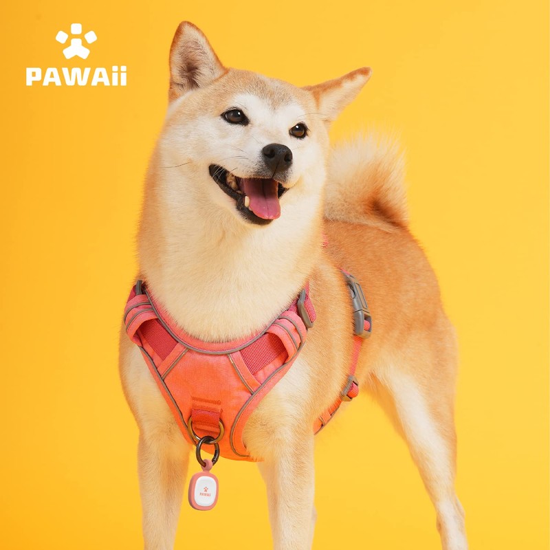 Pawaii No Pull Dog Harness with Pet ID Tag,Reflective Strips