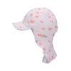 Sterntaler Unisex Children's Peaked Cap Neck Scarf Hearts Children's Hat,