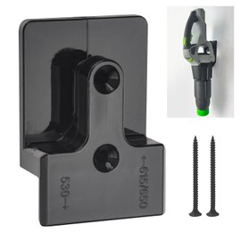 EZYPAK Blower Mounting Bracket for EGO 530, 615, 650, LB5300 Leaf Blower, with Blower Battery Bracket - Black