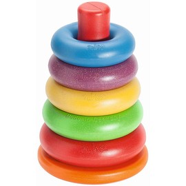 Anbac, Multi Color 70070 Toys-Ring Pyramide
