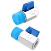 QWORK Mini Ball Valve, 4 Pack 3/4" Female & Male